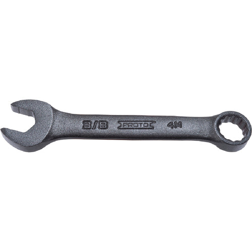 ‎Proto Black Oxide Short Combination Wrench 3/8″ - 12 Point - Benchmark Tooling