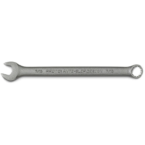 ‎Proto Black Oxide Combination Wrench 7/16″ - 12 Point - Benchmark Tooling