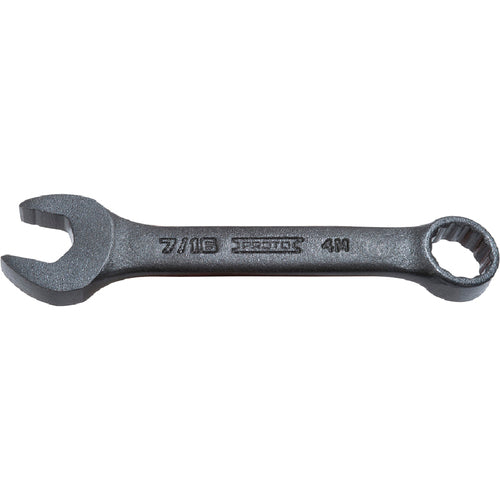 ‎Proto Black Oxide Short Combination Wrench 7/16″ - 12 Point - Benchmark Tooling