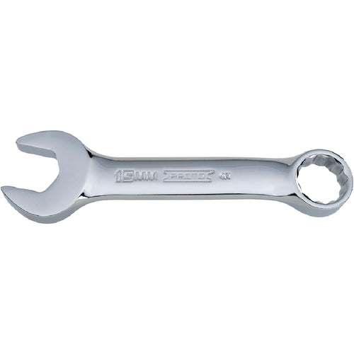 ‎Proto Full Polish Metric Short Combination Wrench 15 mm - 12 Point - Benchmark Tooling