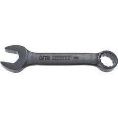 ‎Proto Black Oxide Short Combination Wrench 1/2″ - 12 Point - Benchmark Tooling