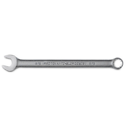 ‎Proto Satin Combination Wrench 9/16″ - 12 Point - Benchmark Tooling