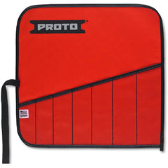 Proto Red Canvas 7-Pocket Tool Roll - Benchmark Tooling