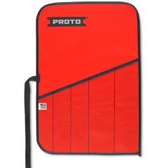 Proto Red Canvas 5-Pocket Tool Roll - Benchmark Tooling