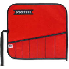 Proto Red Canvas 7-Pocket Tool Roll - Benchmark Tooling