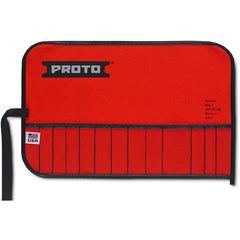 Proto Red Canvas 13-Pocket Tool Roll - Benchmark Tooling