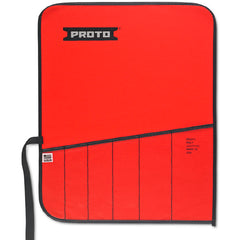 Proto Red Canvas 9-Pocket Tool Roll - Benchmark Tooling