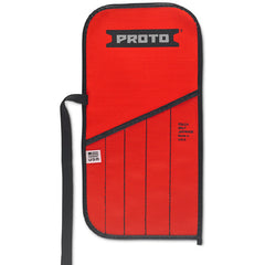 Proto Red Canvas 5-Pocket Tool Roll - Benchmark Tooling