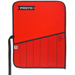 Proto Red Canvas 7-Pocket Tool Roll - Benchmark Tooling