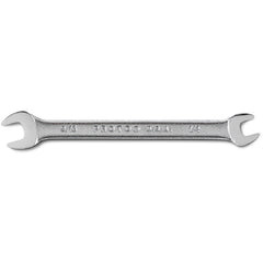 Proto Satin Open-End Wrench - 1/4″ × 5/16″ - Benchmark Tooling