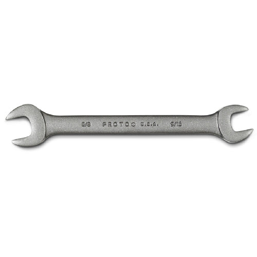 Proto Black Oxide Open-End Wrench - 9/16″ × 5/8″ - Benchmark Tooling