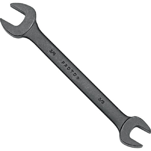 Proto Black Oxide Open-End Wrench - 1/2″ × 9/16″ - Benchmark Tooling