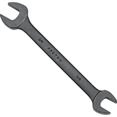 Proto Black Oxide Open-End Wrench - 3/8″ × 7/16″ - Benchmark Tooling