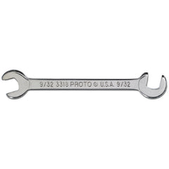 Proto Short Satin Angle Open-End Wrench - 9/32″ - Benchmark Tooling