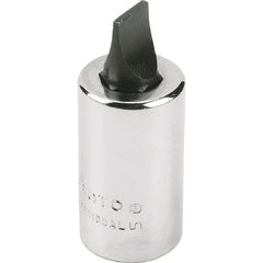 ‎Proto 1/4″ Drive Slotted Screwdriver Bit Socket - 3/16″ - Benchmark Tooling