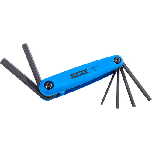 Proto 6 Piece Metric Long Folding Hex Key Set - Benchmark Tooling