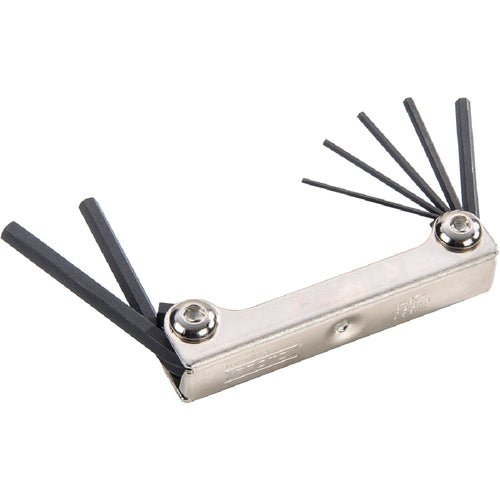 Proto 7 Piece Metric Folding Hex Key Set - Benchmark Tooling