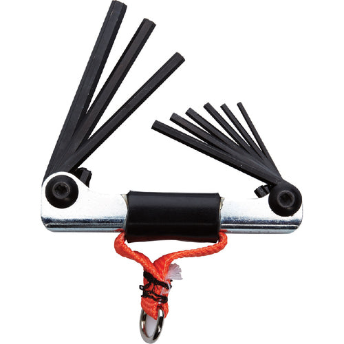 Proto Tether-Ready 9 Piece Folding Hex Key Set - Benchmark Tooling