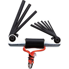 Proto Tether-Ready 9 Piece Folding Hex Key Set - Benchmark Tooling