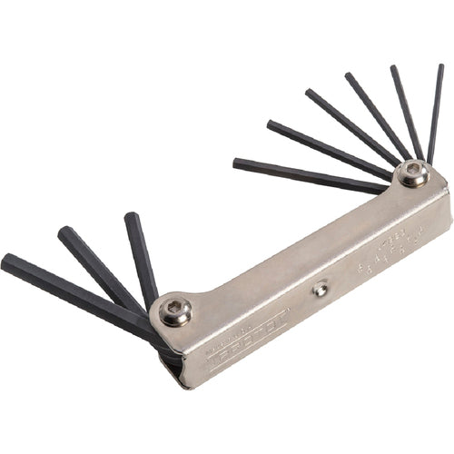 ‎Proto 9 Piece Folding Hex Key Set: 5/64-1/4″ - Benchmark Tooling