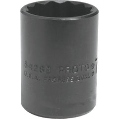 ‎Proto 1/2″ Drive Black Oxide Socket 5/8″ - 12 Point - Benchmark Tooling
