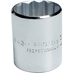 ‎Proto 1/2″ Drive Socket 1″ - 12 Point - Benchmark Tooling
