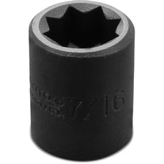 ‎Proto 3/8″ Drive Impact Socket 7/16″ - 8 Point - Benchmark Tooling