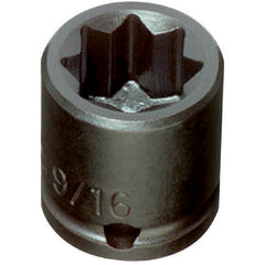 ‎Proto 3/8″ Drive Impact Socket 9/16″ - 8 Point - Benchmark Tooling