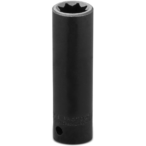 ‎Proto 1/2″ Drive Deep Impact Socket 1/2″ - 8 Point - Benchmark Tooling