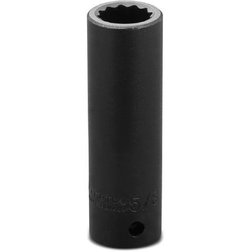 ‎Proto 1/2″ Drive Deep Impact Socket 5/8″ - 12 Point - Benchmark Tooling