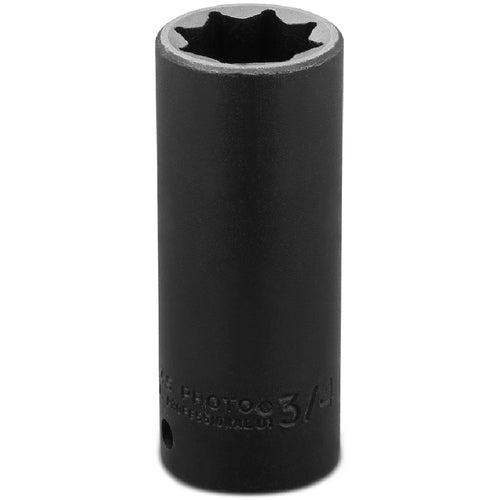 ‎Proto 1/2″ Drive Deep Impact Socket 3/4″ - 8 Point - Benchmark Tooling