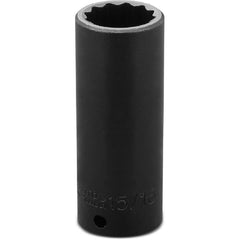 ‎Proto 1/2″ Drive Deep Impact Socket 15/16″ - 12 Point - Benchmark Tooling