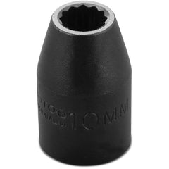 ‎Proto 1/2″ Drive Thin Wall Impact Socket 10 mm - 12 Point - Benchmark Tooling