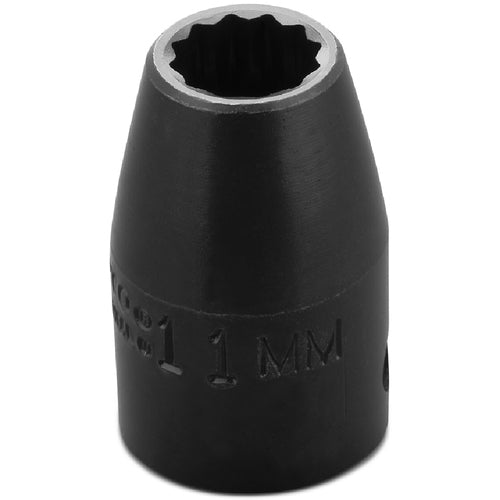 ‎Proto 1/2″ Drive Thin Wall Impact Socket 11 mm - 12 Point - Benchmark Tooling