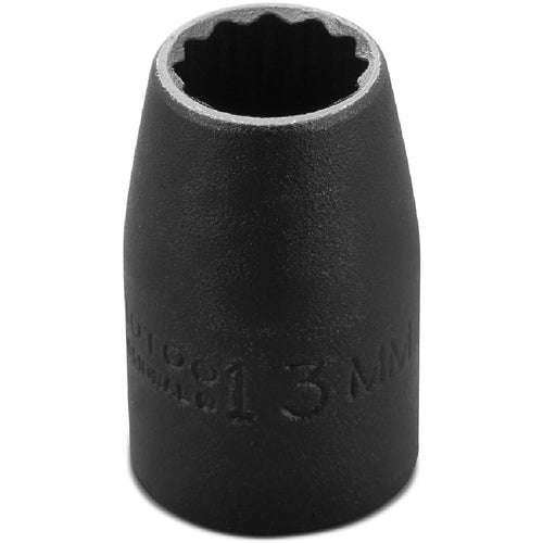 ‎Proto 1/2″ Drive Thin Wall Impact Socket 13 mm - 12 Point - Benchmark Tooling