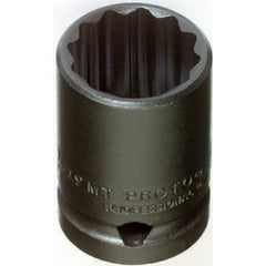 ‎Proto 1/2″ Drive Thin Wall Impact Socket 16 mm - 12 Point - Benchmark Tooling