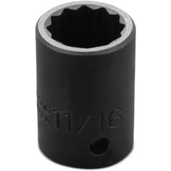 ‎Proto 1/2″ Drive Impact Socket 11/16″ - 12 Point - Benchmark Tooling