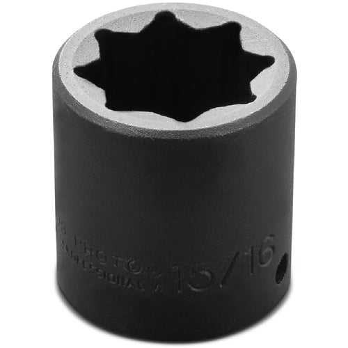 ‎Proto 1/2″ Drive Impact Socket 15/16″ - 8 Point - Benchmark Tooling