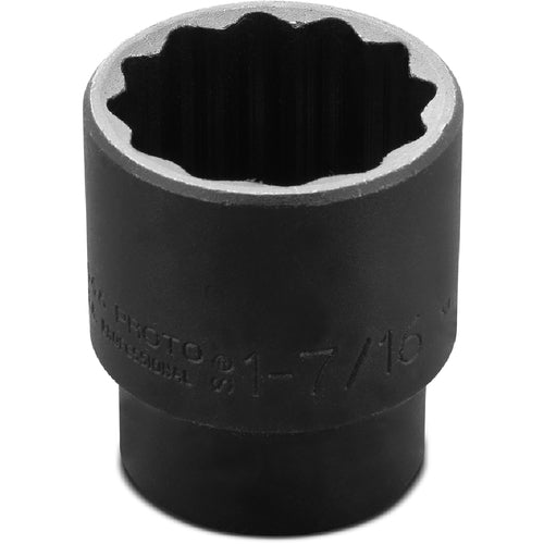 ‎Proto 1/2″ Drive Impact Socket 1-7/16″ - 12 Point - Benchmark Tooling