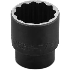 ‎Proto 1/2″ Drive Impact Socket 1-7/16″ - 12 Point - Benchmark Tooling