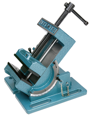 Angle Vise - Model #11351- 3-1/2" Jaw Width - Benchmark Tooling