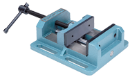 Low-Profile Drill Press Vise - 8" Jaw Width - Benchmark Tooling