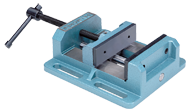 Low-Profile Drill Press Vise - 4" Jaw Width - Benchmark Tooling