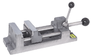 Cam Action Drill Press Vise - PA-6" Jaw Width - Benchmark Tooling