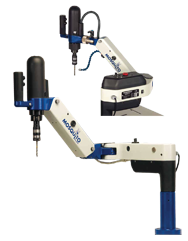 Vertical/Horiz Electric Tapping Machine; 0-3/8" Range - Benchmark Tooling