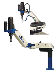 Vertical/Horiz Electric Tapping Machine; 0-3/8" Range - Benchmark Tooling