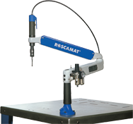 Vertical Pneumatic Tapping Arm - 0 - 3/8" Tapping Range - Benchmark Tooling