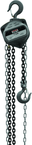 S90-100-20, 1-Ton Hand Chain Hoist with 20' Lift - Benchmark Tooling