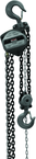 S90-300-20, 3-Ton Hand Chain Hoist with 20' Lift - Benchmark Tooling