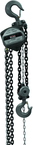 S90-300-15, 3-Ton Hand Chain Hoist with 15' Lift - Benchmark Tooling